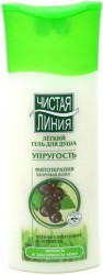 Гель для душа, Чистая линия 250 мл Упругость черная смородина и черемуха