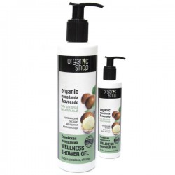 Гель для душа, Organic Shop (Органик Шоп) 280 мл арт. 0686 кенийская макадамия